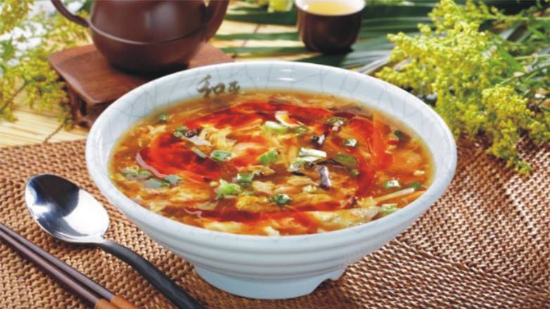 四川酸辣汤 (小) Sichuan Hot & Sour Soup (S)